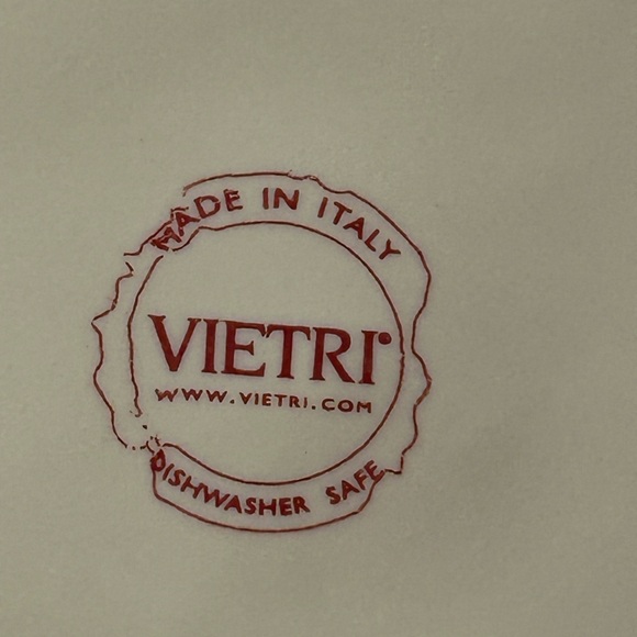 RARE Vietri "Poppy" 8 7/8 Inch Salad Plates -Excellent Condition! Set of 2 Italy - Picture 4 of 6